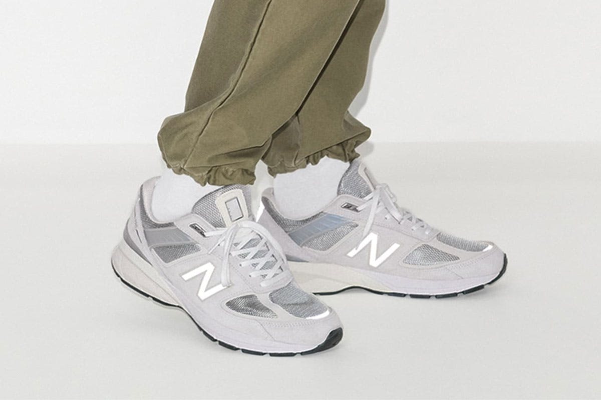 New Balance 990v5 Grey Reflective 